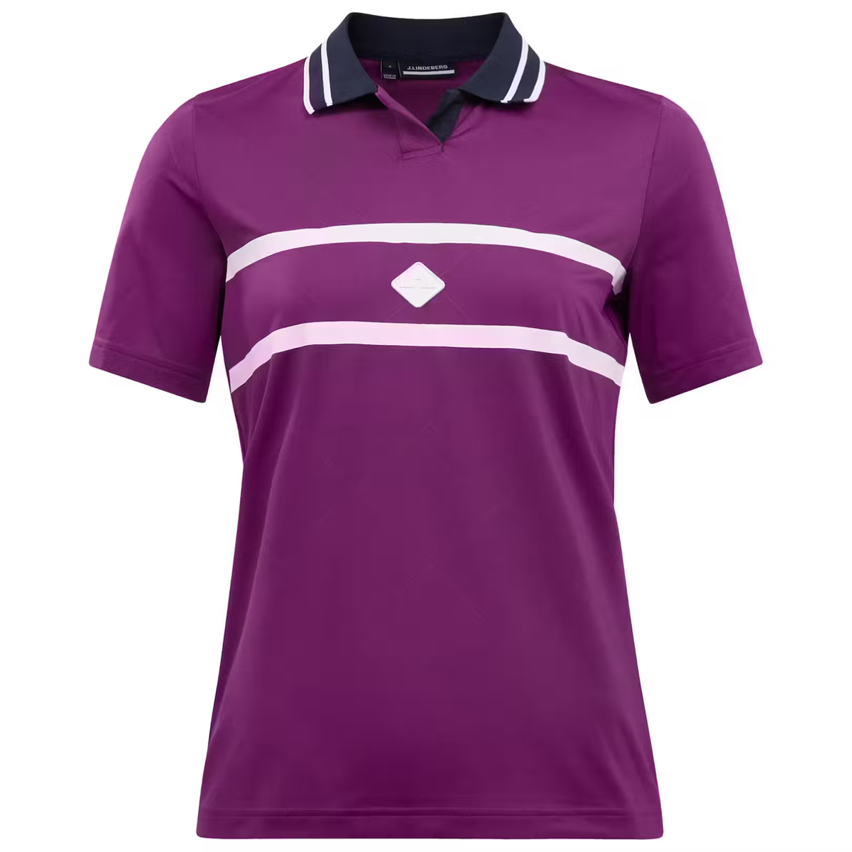 トップス swingYSWYRA J. Lindeberg Samantha Gioxinia Purple Ladies Small Golf Polo
