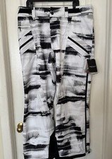 Obermeyer Men's XL Foraker Ski/Snowboarding Shell Pant 25046-22106 White-Out NEW