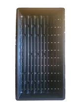 Plant Grow Trays with Drain Holes - Set of 25- FLATS (10" x 20") Seed Starting