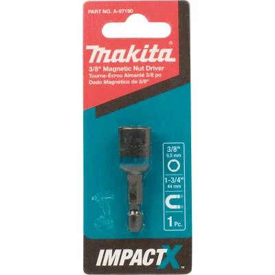 Makita Impact-X Magnetic Nutsetter 3/8" x 45mm 1 Piece A-97190 - image 1 of 3