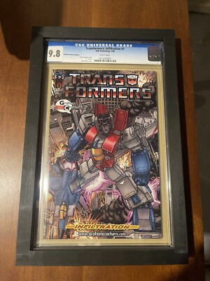 Transformers Infiltration #1 Roche Graham Crackers Variant IDW CGC 9.8 Framed!