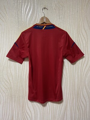SPAIN 2012 2013 HOME FOOTBALL SHIRT SOCCER JERSEY ADIDAS X10937 sz