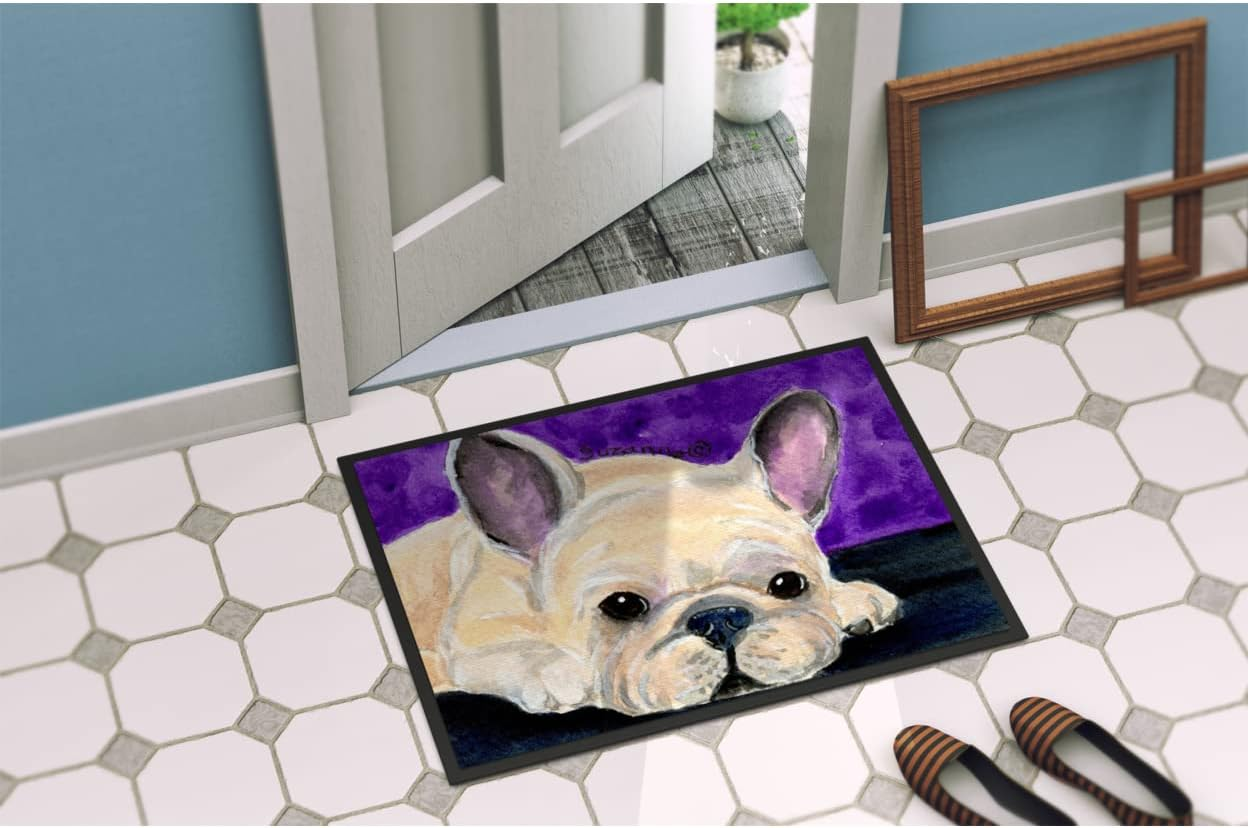 SS8698MAT French Bulldog Door Mat Indoor Rug or Outdoor Mat
