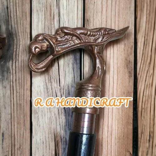 Aluminium Personalise Antique Deverk Wooden Vintage Walking Stick Cane Mother's