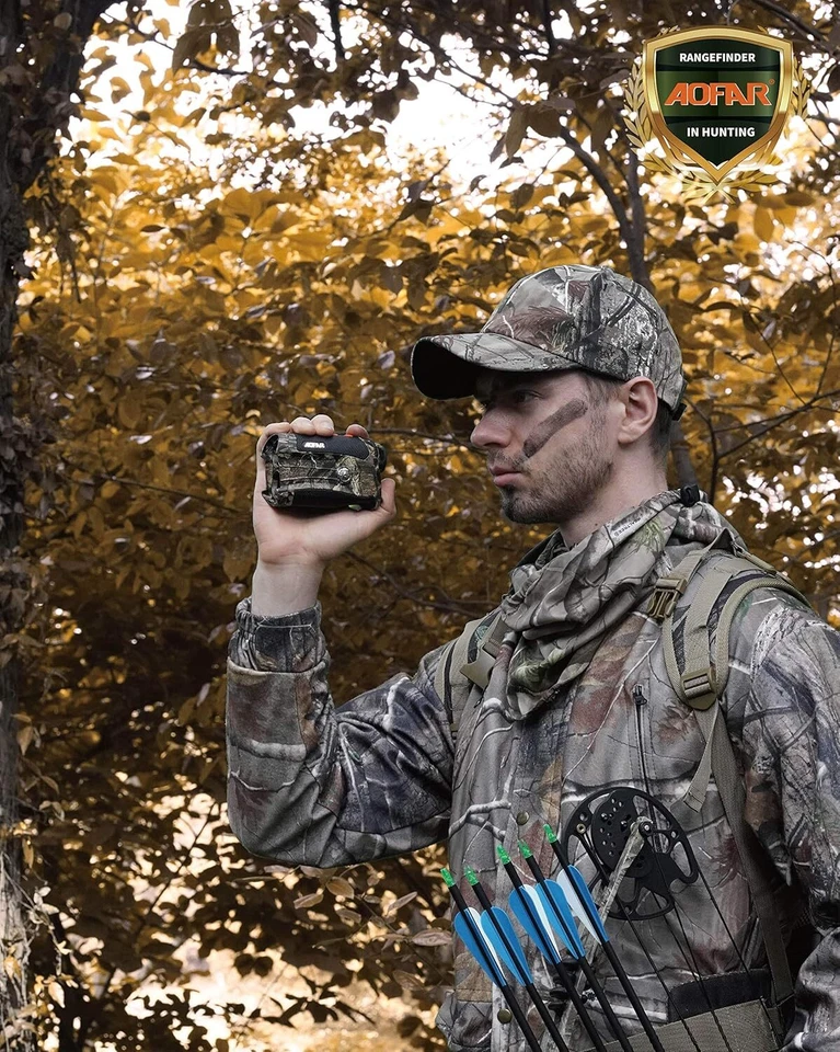 AOFAR HX-1200T Entfernungsmesser Jagd 5-1200 Meter Wasserdicht *ohne Batterie* ✅ - Bild 3 von 4