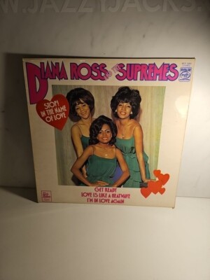 Diana Ross & The Supremes - Stop In The Name Of Love 12'' Vinyl LP Heatwave 1976