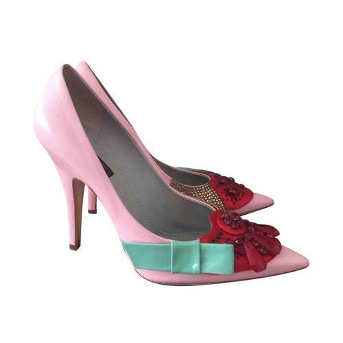 Louis Vuitton pink pumps size IT 38.5 