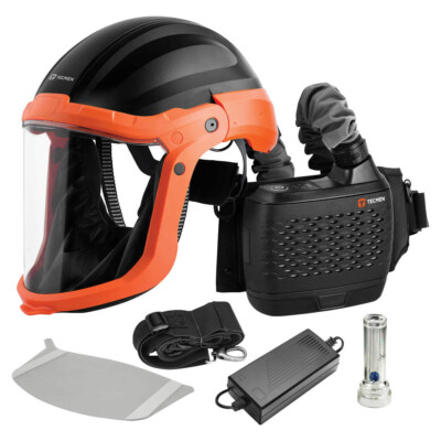 TECMEN Freflow V1 G20-V Face Shield PAPR Air Respirator Hardhat Helmet 703420