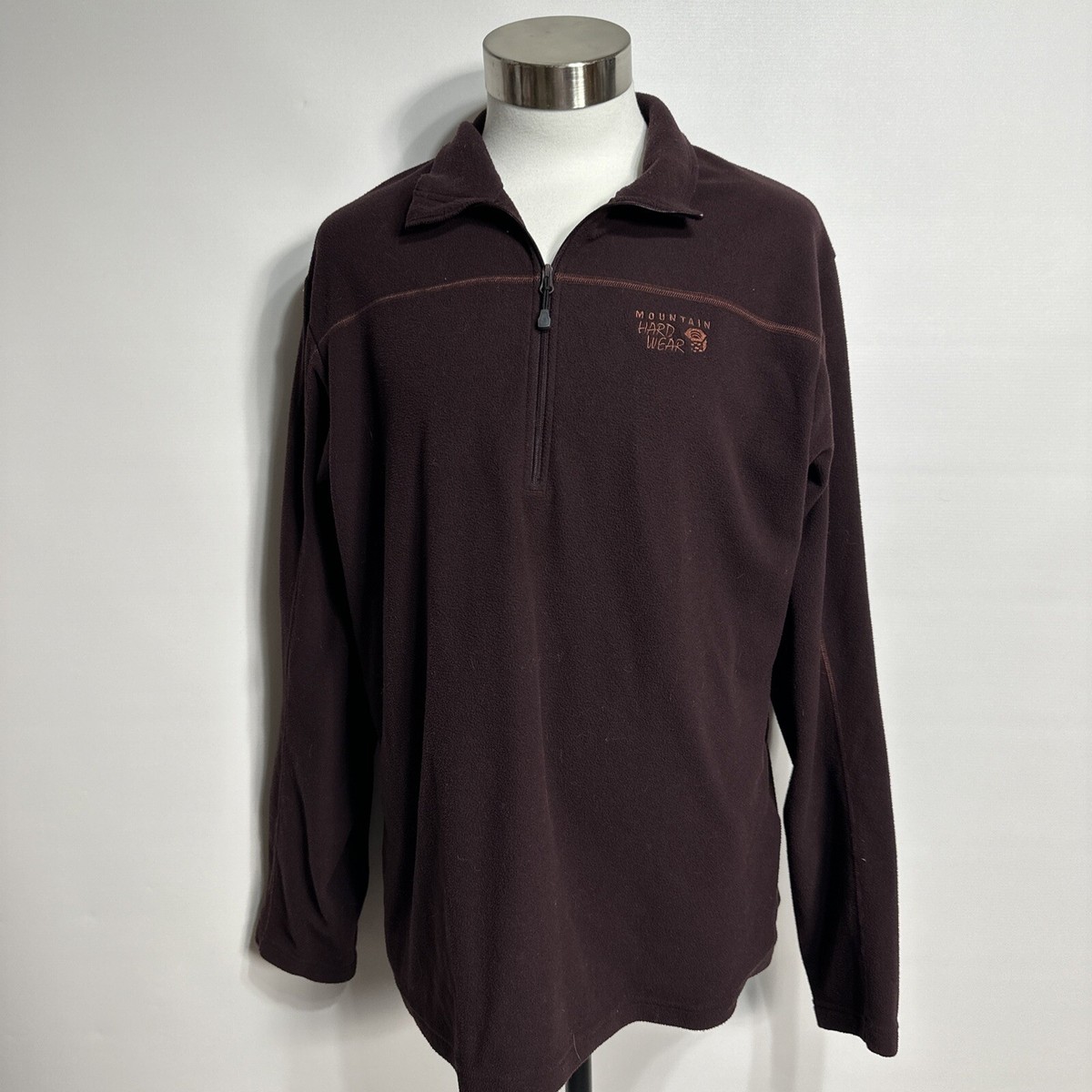 Mountain Hard Wear Sweater Mens XL Fleece Pull Over Quarter Zip