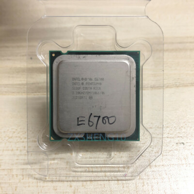 Intel Pentium E6700 CPU Dual-Core CPU 3.20GHz 2M SLGUF LGA 775 Processor