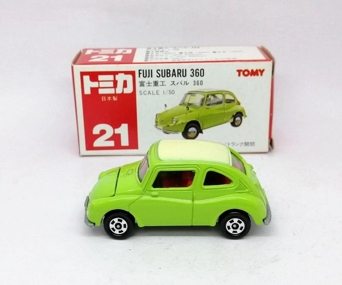 TOMICA 21 Subaru 360 1/50 TOMY DIECAST CAR NEW MADE IN JAPAN | eBay