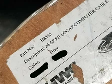 Houwire H8545 24/5P Twist Pair Multi-Shielded Computer Cable Belden 8105 eq/10ft