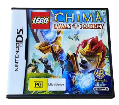 Lego Chima Laval's Journey Nintendo DS 2DS 3DS Game *Complete*