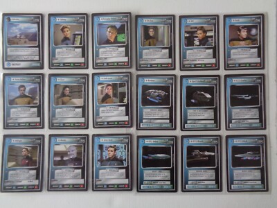 Star Trek Premiere CCG Trading Cards Teilsets siehe Beschreibung