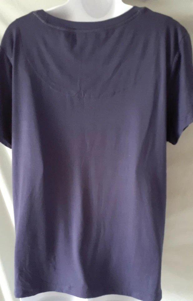 Jane and Bleecker Conjunto Pijama Azul Pantalones Manga Gorra Camuflaje M 42" BUSTO Foto 4 de 4