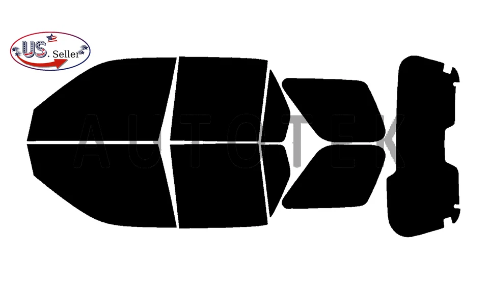 PreCut todos os lados + filme para janela traseira qualquer tonalidade para todos Honda CR-V 2002-2006 - Imagem 2 de 4