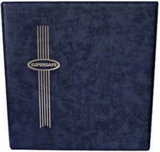 Certified Banknotes Binder 3 Rings Album For Graded Currency By Supersafe King