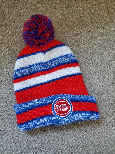 Detroit Pistons Winter Hat, New, One 