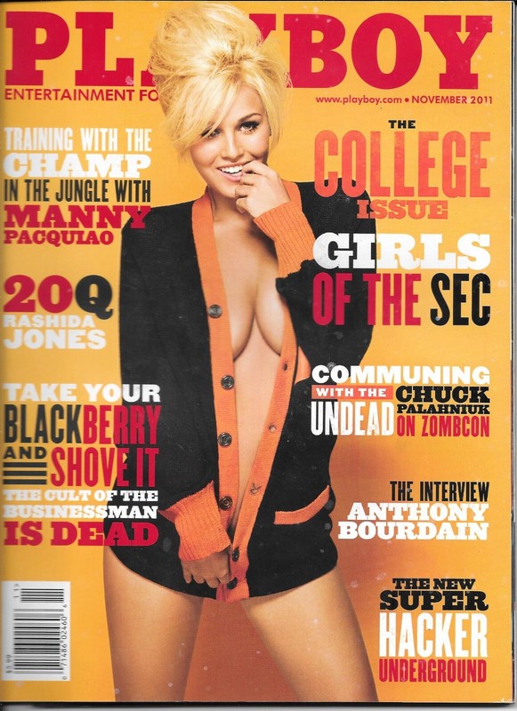 Playboy Magazine November 2011 Ciara Price Playmate COMPLETE Girls Of the SEC