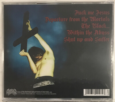 Marduk – Fuck Me Jesus CD 2022 Osmose Productions – OPCD030