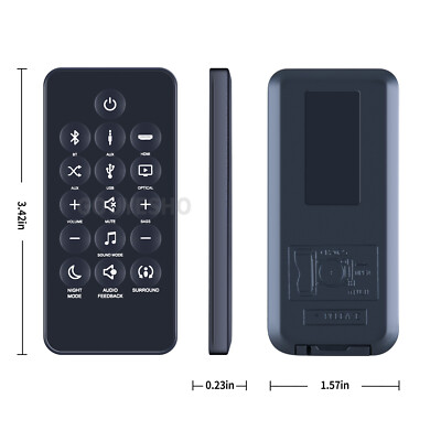 リモコン　JBL New BT-0520 For JBL Bar 2.0 Remote Control All-In-One Soundbar