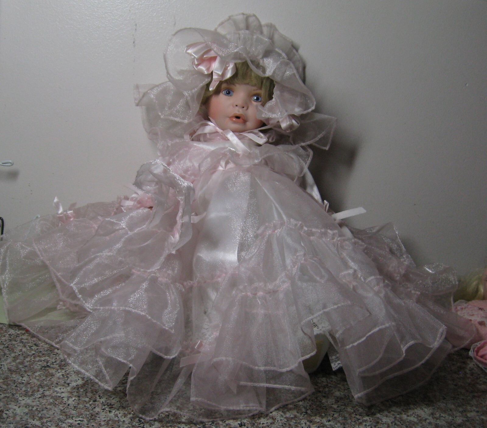 By Rustie Limited  Edition 24"  Porcelain Artist Toddler Gir