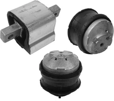 TRQ Engine Motor Transmission Mount Set of 3 for 97-00 MB Mercedes C230 SLK230