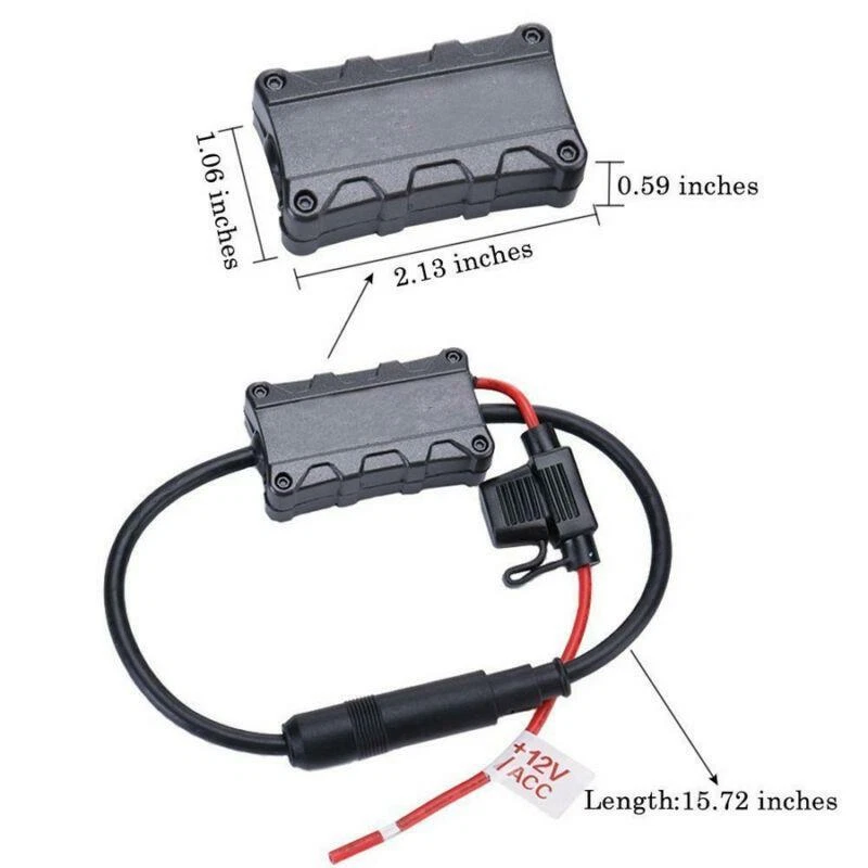 Amplificador de señal de radio FM AM antena estéreo para automóvil SUV amplificador AMP fortalecer 12VDC Foto 3 de 4