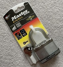 Master Lock EXCELL M15EURDLF Stainless Steel Padlock LEVEL 10 SECURITY
