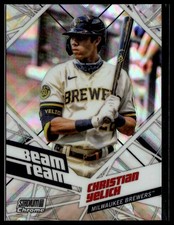 2021 Stadium Club Chrome #BTC-9 Christian Yelich Beam Team
