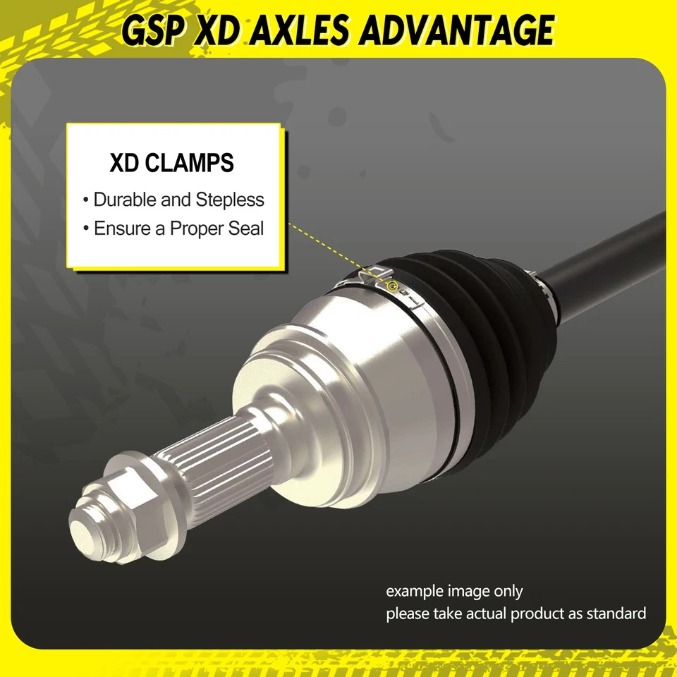 Par de ejes delanteros Xtreme Duty CV para Chevy Silverado Sierra 1500 Tahoe Yukon Foto 2 de 4