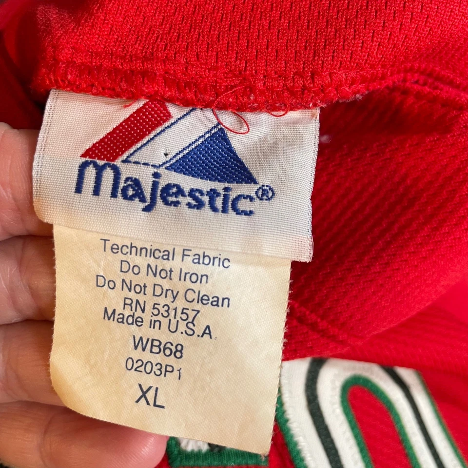 Camiseta Majestic México 2006 Clásica Mundial de Béisbol Hombre XL Foto 2 de 4