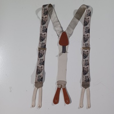 Trafalgar Limited Edition Stock Market Bear/Bull Run Braces Adjustable
