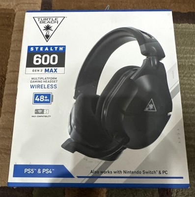 Turtle Beach Stealth 600 MAX Gen 2 Wireless Gaming Headset for PS5/PS4/Switch/PC