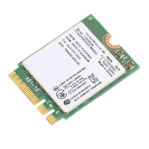 Dual Band Wifi Card 2.4Ghz 5Ghz 1200Mbps Bt 4.0 Ngff M.2 Wireless Internet AM - Afbeelding 21 van 23