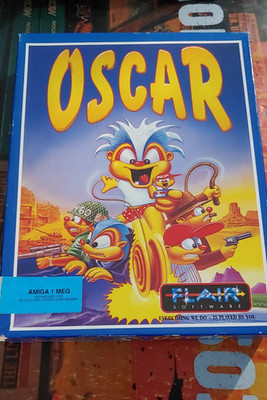 Oscar (Flair 1993) Commodore Amiga 1200 (3 Disks, Manual, Box) works 16-bit