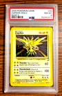 VINTAGE Zapdos Holo Rare #20|PSA NM-MT 8|2000 WOTC Base Set 2|Pokemon TCG|Gen 1