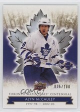 2017 Upper Deck Toronto Maple Leafs Centennial Gold 75/100 Alyn McCauley #8 0k70