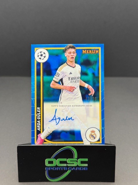 アルダ ギュレル 2022-23 Topps Merlin UEFA 直筆サイン ☆PSA10☆ アルダギュレル 直筆サイン 22/23 Topps Merlin