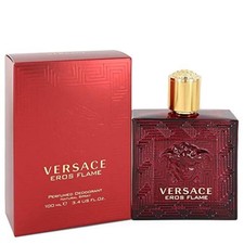 Versace EROS FLAME 3.4 oz / 100 ml Perfumed Deodorant Spray for Men