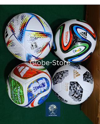 4 Pcs Set FIFA World Cup Soccer Balls Brazuca Telstar Al Rihla
