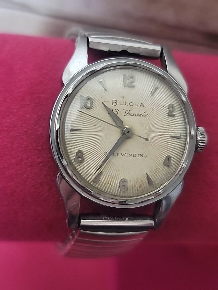Vintage Bulova 1954 23 Jewel Selfwinding Watch Works Great! | eBay