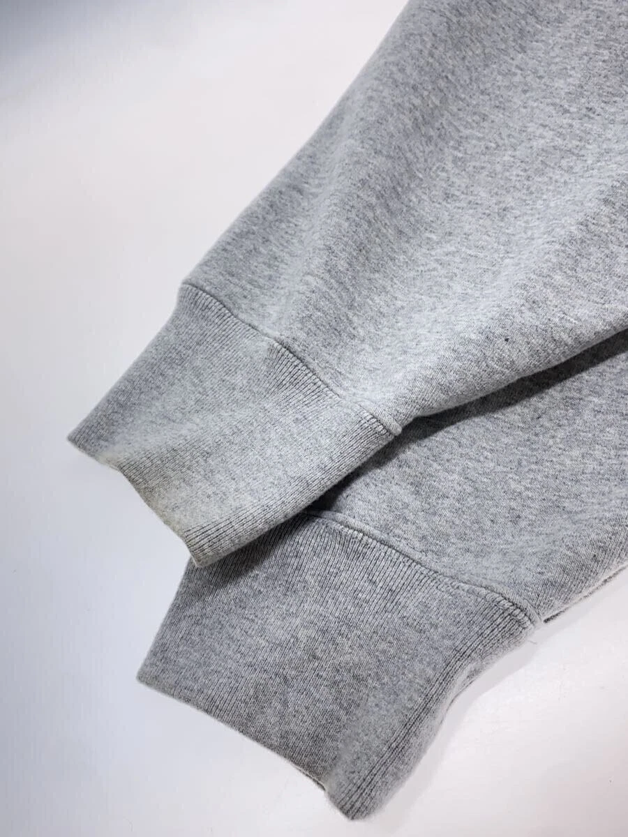 Felpa Supreme 22AW Doppio Cappuccio Zip con Cappuccio XL Cotone GRIGIO Usata