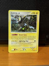Luxray 7/130 Diamond and Pearl Holo Swirl🌀 NM on eBay