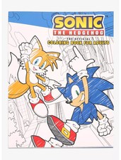 Sonic the Hedgehog Official Adult Coloring Book Insight Editions 64 Pages