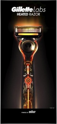 Gillette Labs Heated Razor Waterproof 5-Blade Cartridges and Dock Japan NEW
