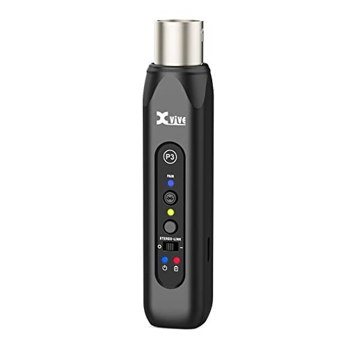 P3 Bluetooth XLR Receiver for Mixer PA Speaker DJ Controller Rechargeable