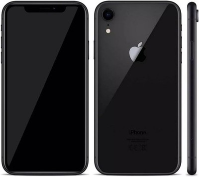 Apple iPhone XR - 64GB - AT&T - Black - Good Condition - No Face