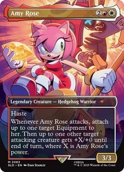 Amy Rose (Sonic the Hedgehog) Borderless - Secret Lair Drop #2083