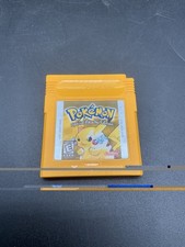 Pokemon Yellow Special Pikachu Edition Nintendo Game Boy Authentic Tested